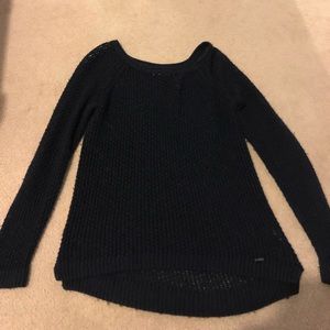 Black long sleeve mesh shirt